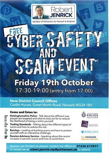  - Cyber Safety and Scam Event
